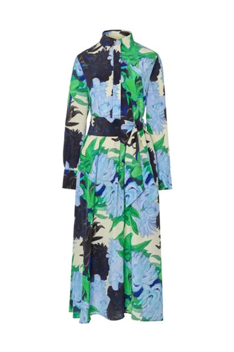 Psophia Floral Print Dress
