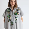 Psophia Shirt Oyster Print