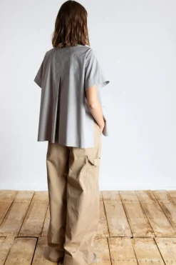Psophia Shirt Oyster Print