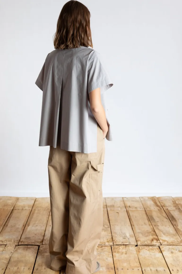 Psophia Shirt Oyster Print