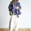 Psophia Shirt Plum Print