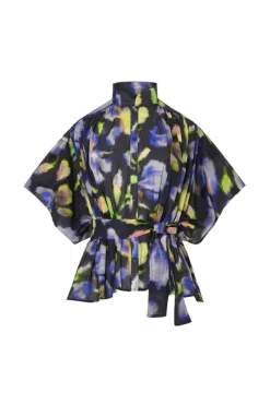 Psophia Shirt Plum Print
