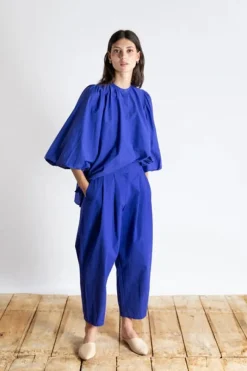 Psophia Trousers Ink Blue