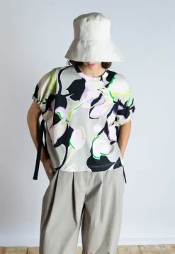 Psophia T-Shirt Oyster Print