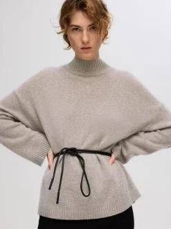 Selected Femme Cille Knit High Neck Sweater