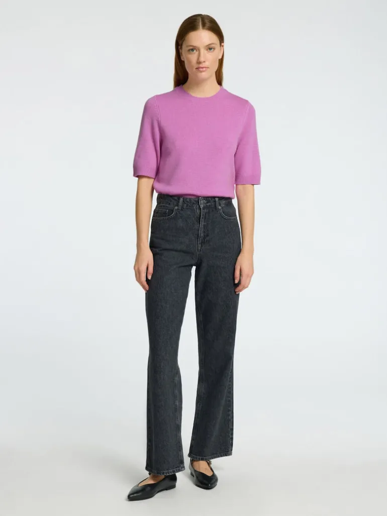Selected Femme Cille Knit Top First Bloom
