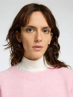 Selected Femme Lulu Knit Jumper Mauve Melange