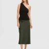 Selected Femme Lura Lurex One Shoulder Knit Top Black