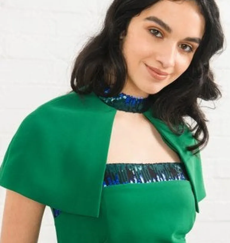 Sisters by CK Poppy Dress Deep Green