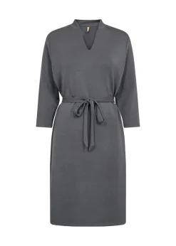 Soya Concept Banu 167 Iron Grey Dress