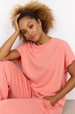 Soya Concept Banu 169 T-Shirt Coral