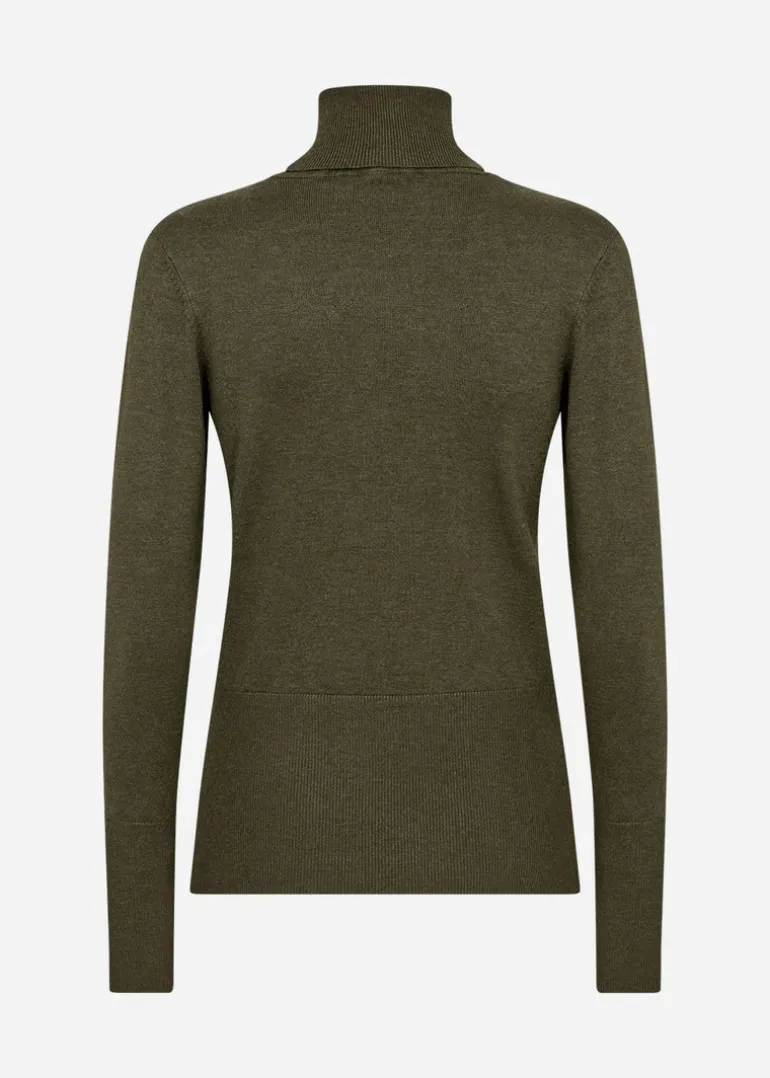 Soya Concept Dollie 145 Knit Pullover Dark Olive