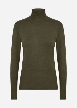 Soya Concept Dollie 145 Knit Pullover Dark Olive