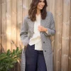 Soya Concept Felisia 2 Coat Black Houndstooth