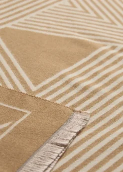 Soya Concept Florence 1 Scarf Desert Brown Print