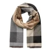 Soya Concept Irma 1 Scarf Check Desert Brown
