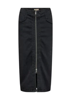 Soya Concept Kimberly 36 Skirt Dark Grey Denim