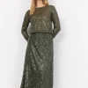 Soya Concept Nanett 3 Skirt Dark Olive
