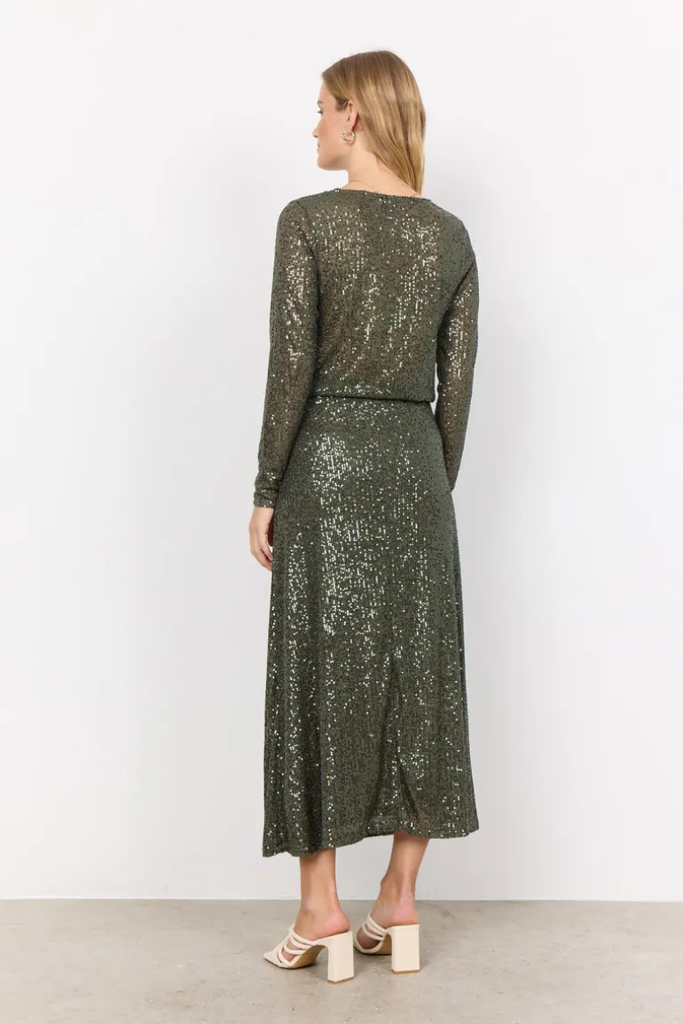 Soya Concept Nanett 3 Skirt Dark Olive