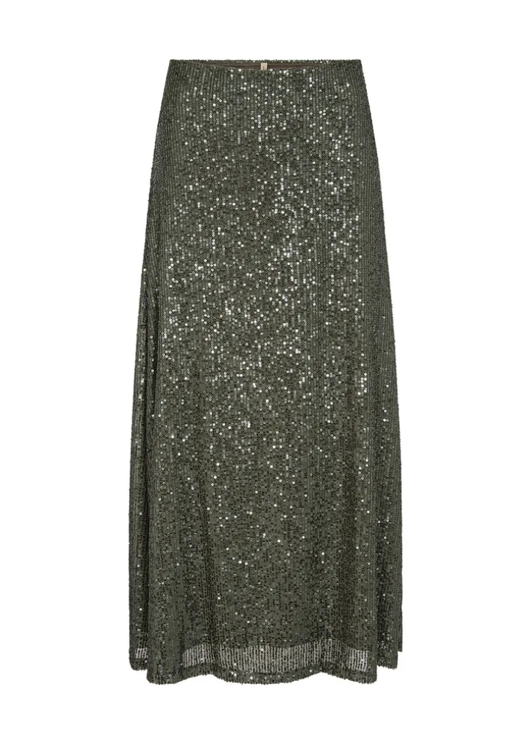 Soya Concept Nanett 3 Skirt Dark Olive