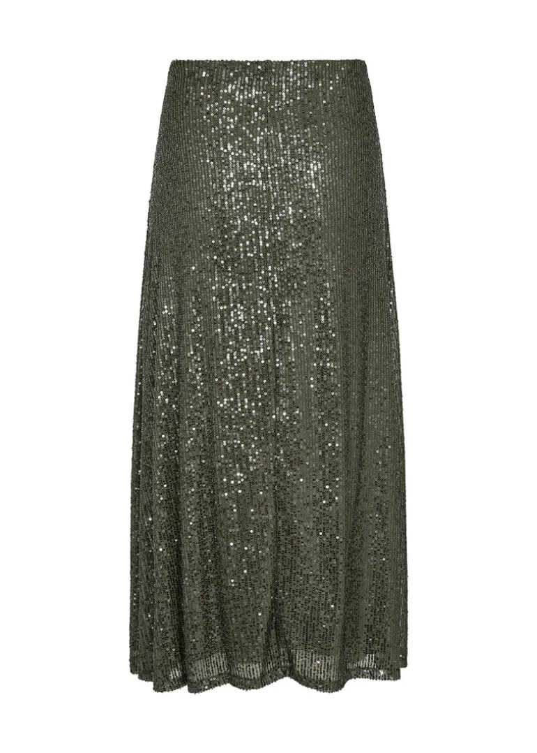 Soya Concept Nanett 3 Skirt Dark Olive