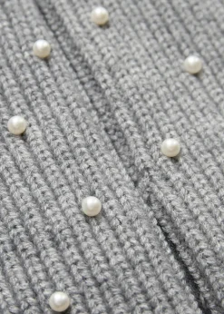 Soya Concept Nino 3 Knit Wrist Warmers Grey