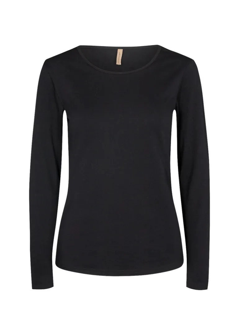 Soya Concept Pylle 2 T-Shirt Black