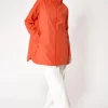 Tanta Brouillard Coat Tangerine Tango