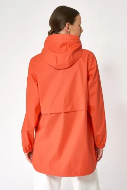 Tanta Brouillard Coat Tangerine Tango