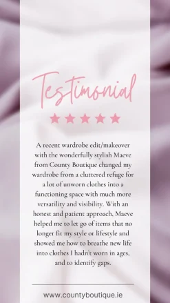 The Home 'Wardrobe Reset' Gift Experience