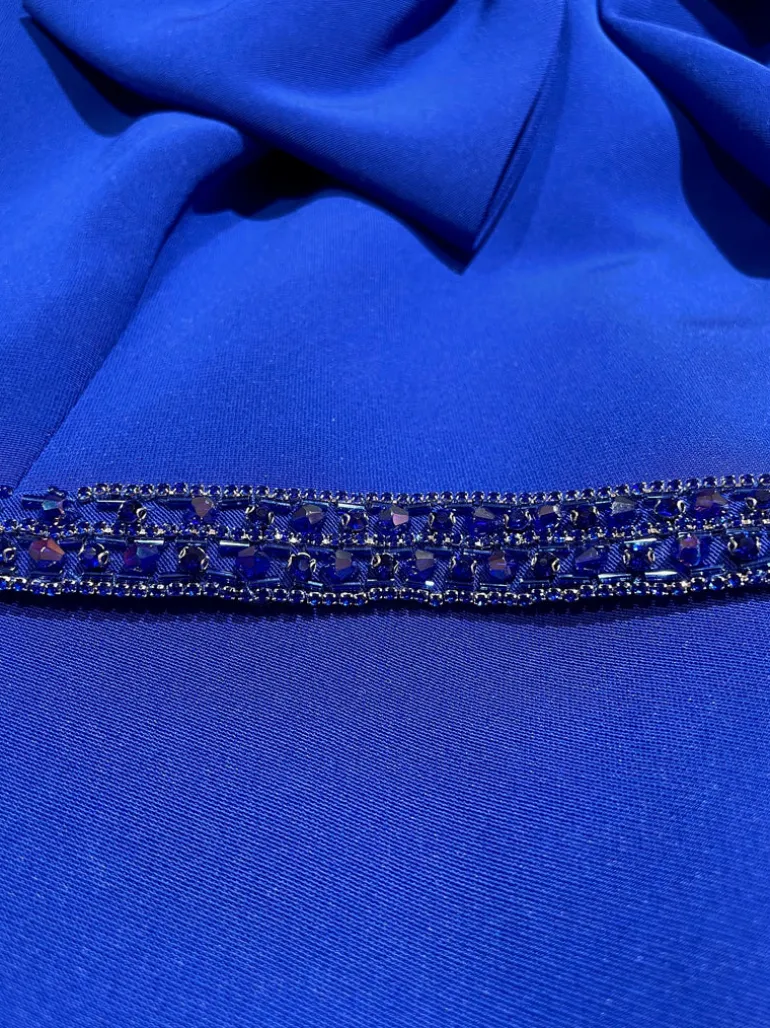 Veni Infantino Royal Blue Dress