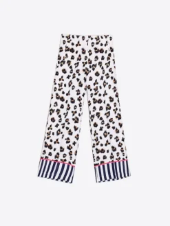 Vilagallo Elena Trouser Leo Print