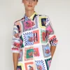 Vilagallo Gaby Shirt Floral Print