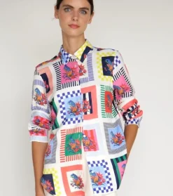 Vilagallo Gaby Shirt Floral Print
