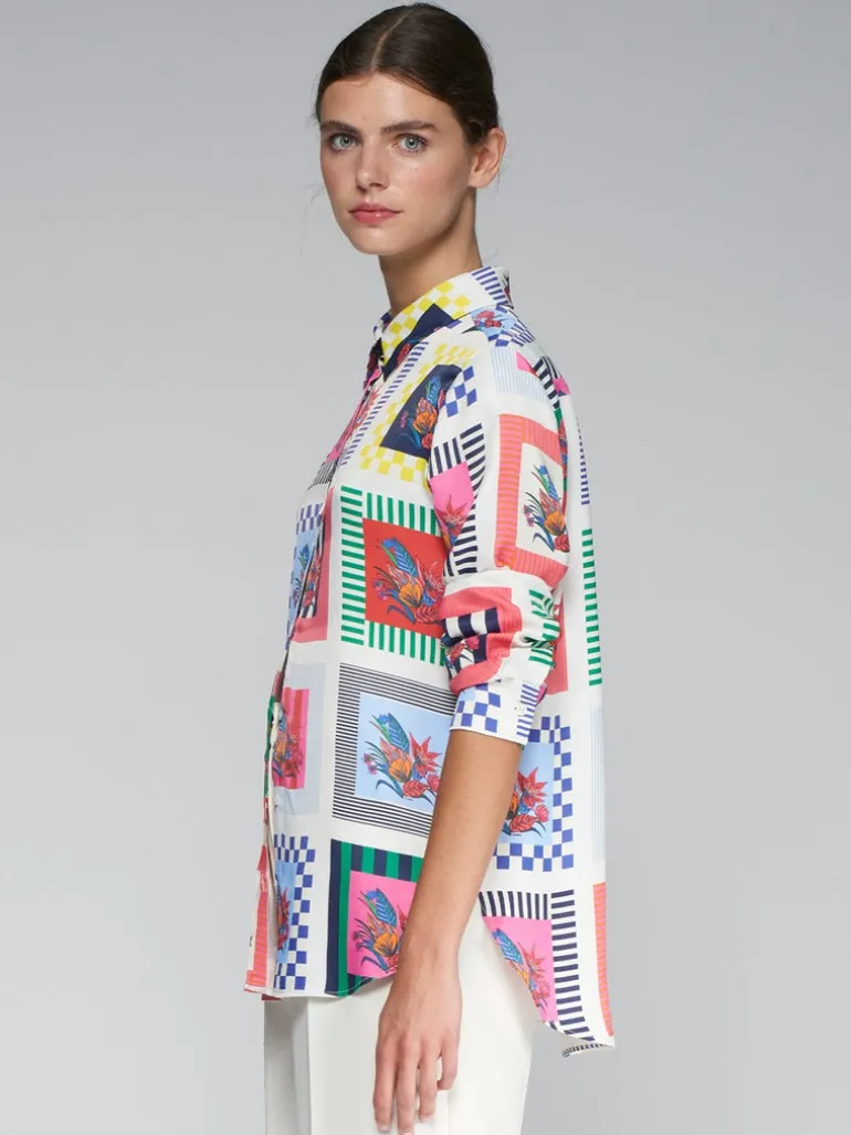 Vilagallo Gaby Shirt Floral Print