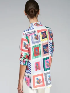 Vilagallo Gaby Shirt Floral Print