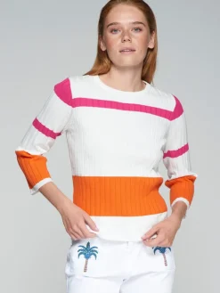 Vilagallo Knit Colourblock Jumper