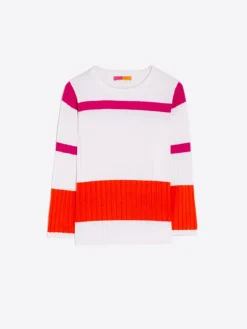 Vilagallo Knit Colourblock Jumper