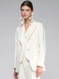Vilagallo Sophia Jacket Ecru