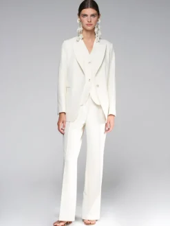 Vilagallo Sophia Jacket Ecru