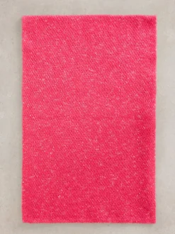 White Stuff Abby Knitted Snood Bright Pink