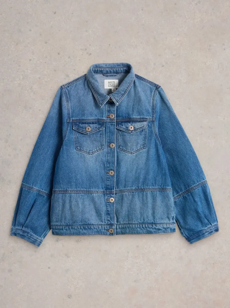 White Stuff Camille Mid Denim Jacket