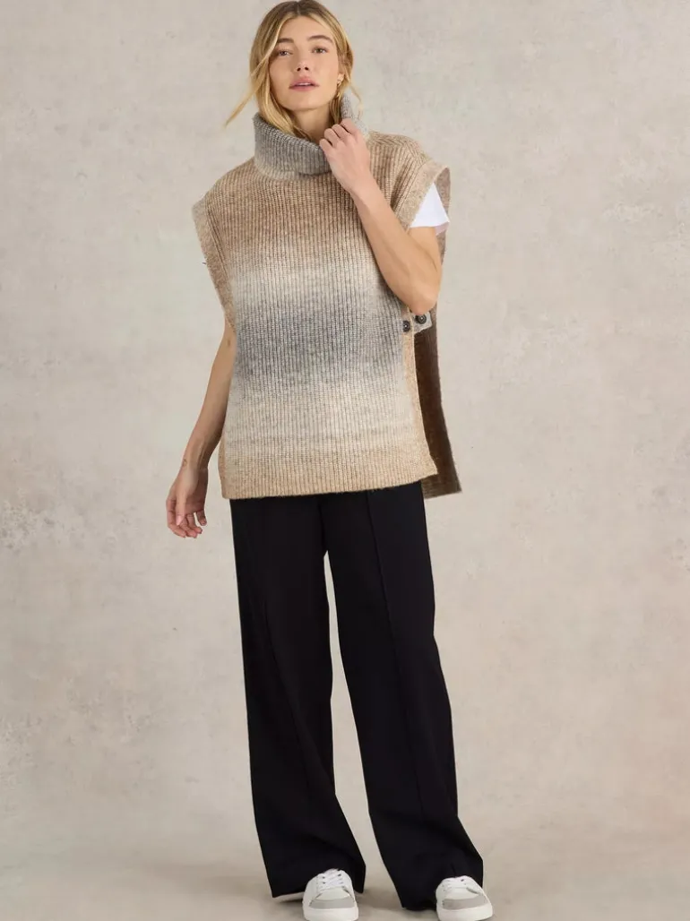White Stuff Freda Wide Leg Trouser Pure Black