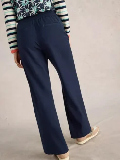 White Stuff Freda Wide Leg Trouser Navy