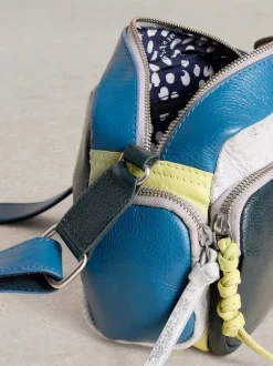 White Stuff Lana Camera Bag Navy Multi