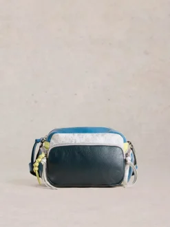 White Stuff Lana Camera Bag Navy Multi