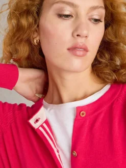 White Stuff Lulu Cardi Bright Pink