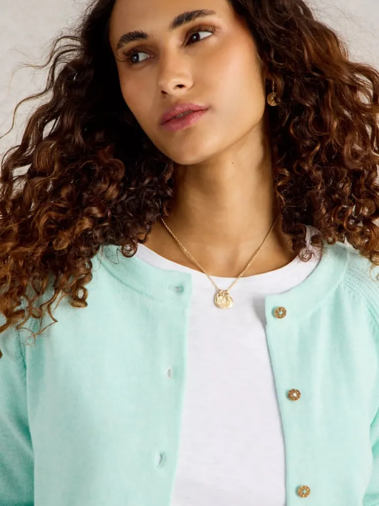White Stuff Lulu Cardi Light Turq