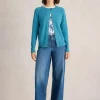 White Stuff Lulu Cardi Mid Blue