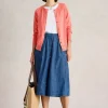 White Stuff Lulu Cardi Mid Coral